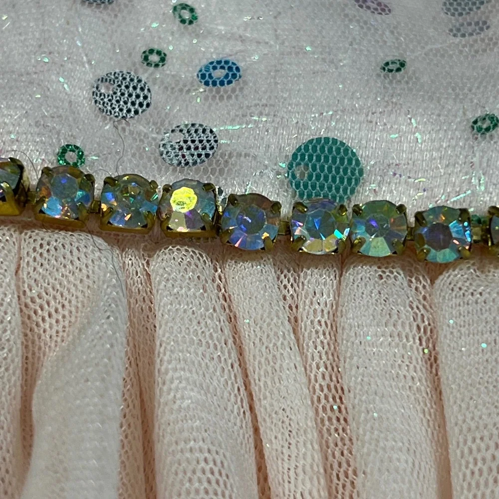 American‎ Princess Girls Sparkle Sequin Tulle Dress Birthday Party Formal Size 6